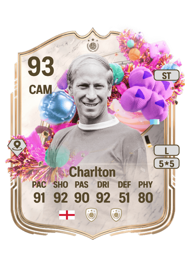 Bobby Charlton card
