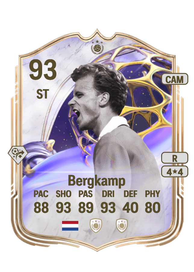 Dennis Bergkamp card