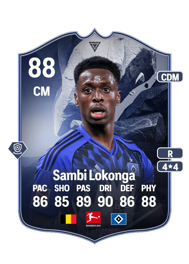 Albert Sambi Lokonga card