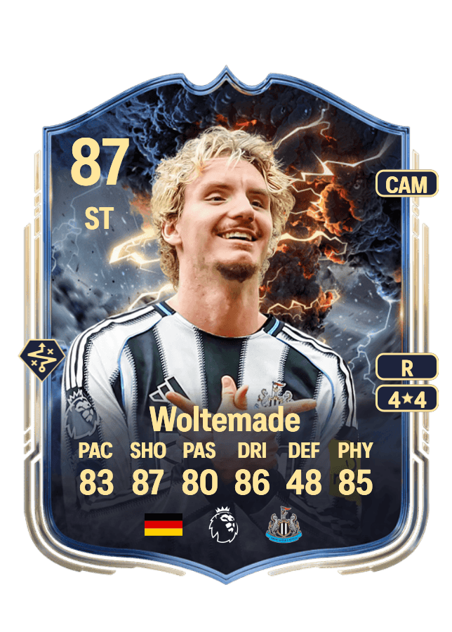 Nick Woltemade card