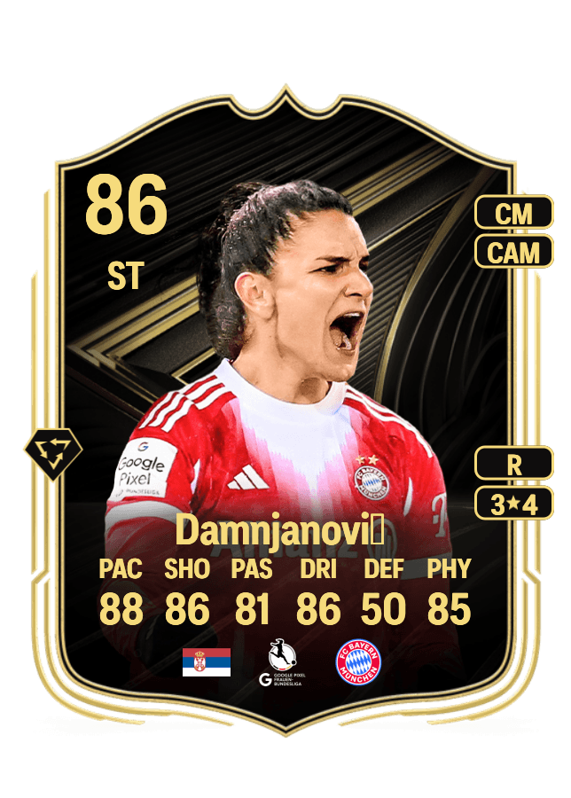 Jovana Damnjanović card