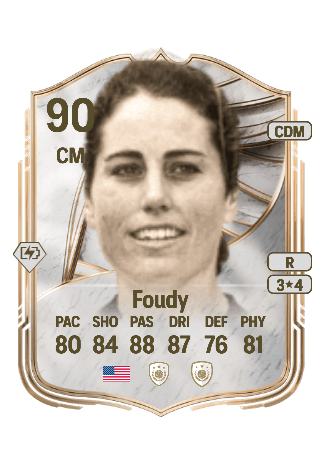 Julie Foudy card