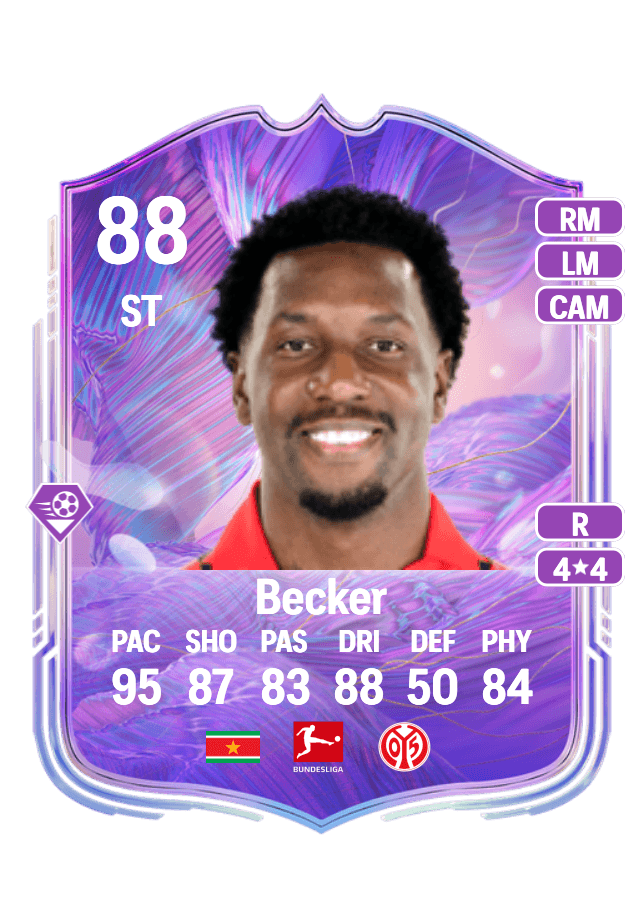 Sheraldo Becker card