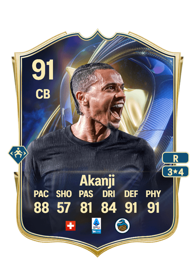 Manuel Akanji card