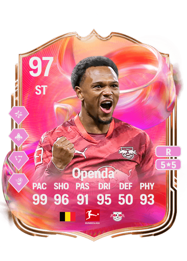 Loïs Openda card