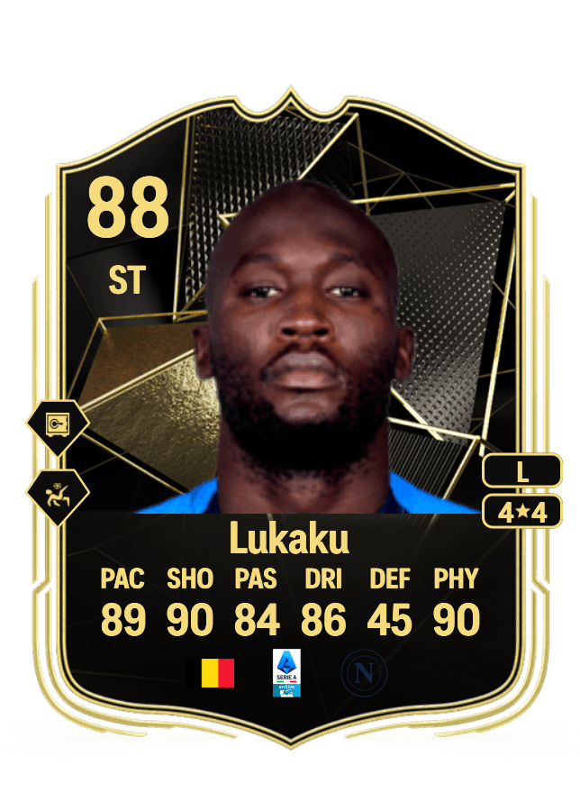 Romelu Lukaku card