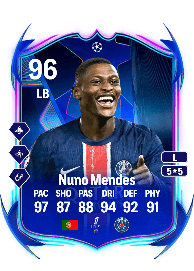 Nuno Mendes card