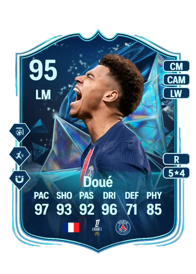 Désiré Doué card