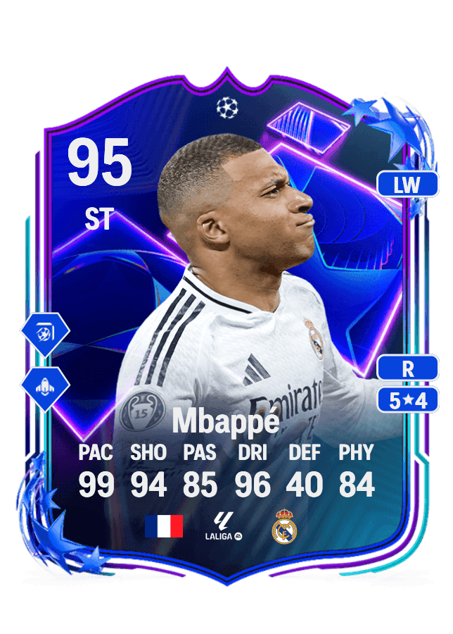 Kylian Mbappé card