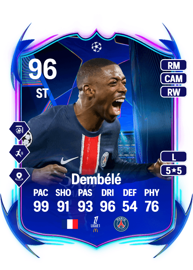 Ousmane Dembélé card
