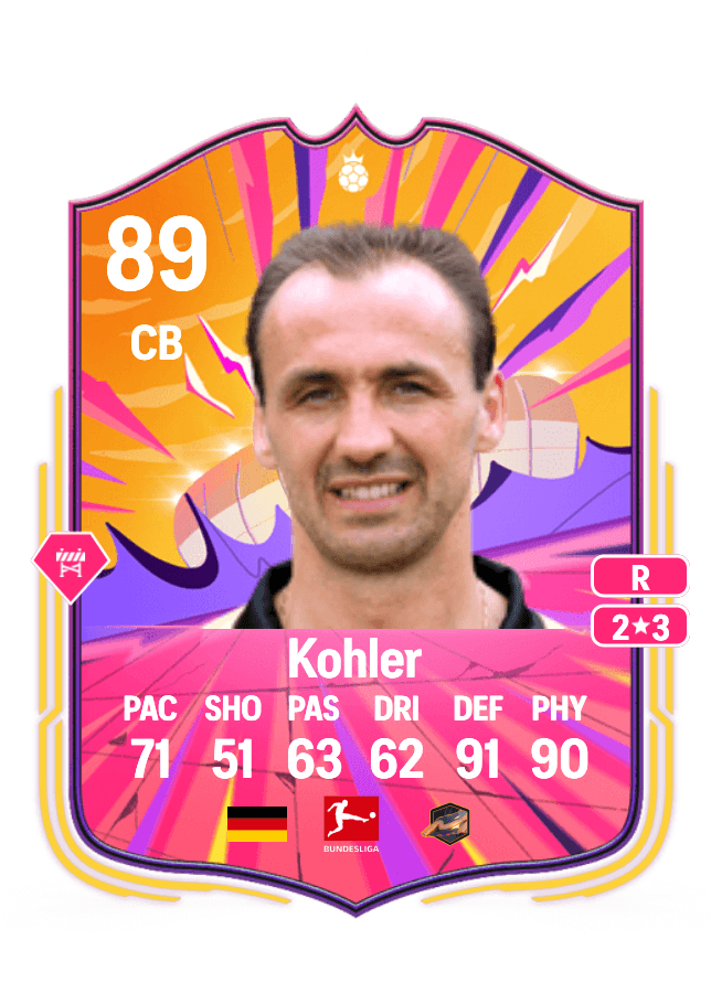 Jürgen Kohler card