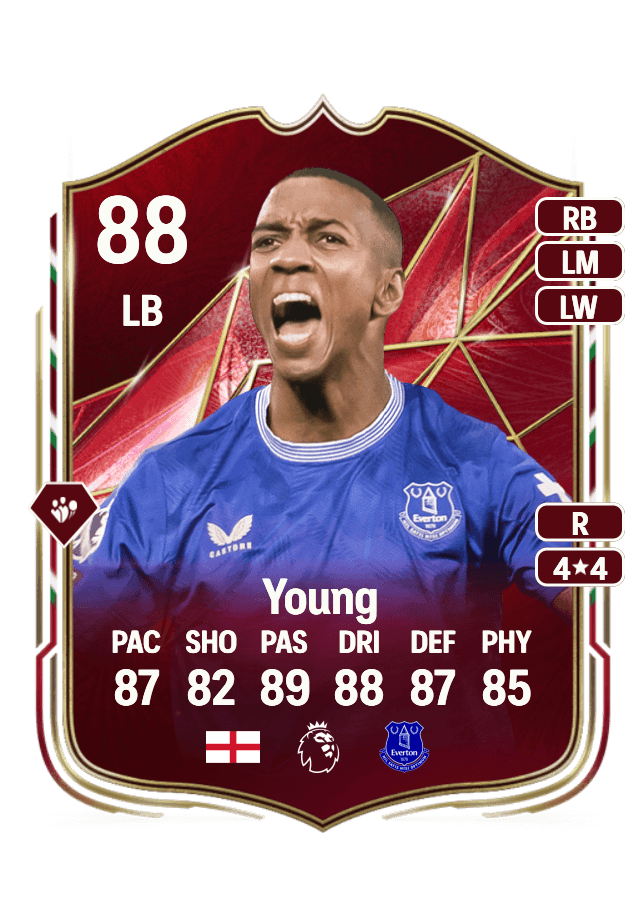 Ashley Young card