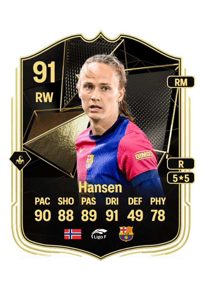 Caroline Graham Hansen card