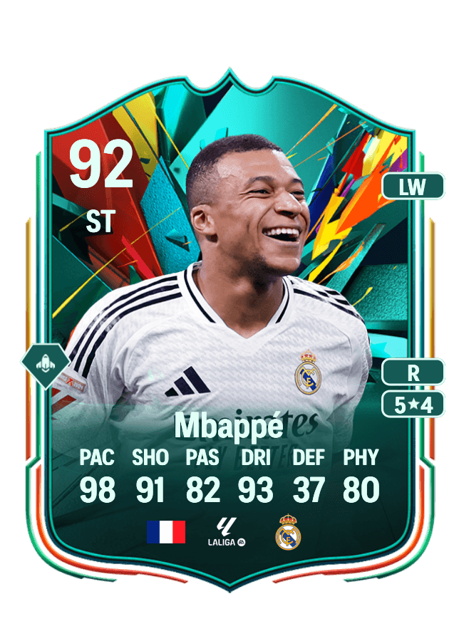 Kylian Mbappé card
