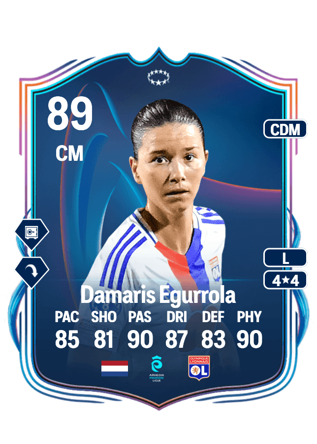 Damaris Egurrola card