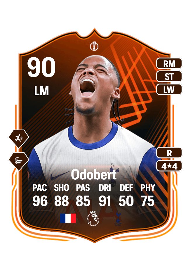 Wilson Odobert card