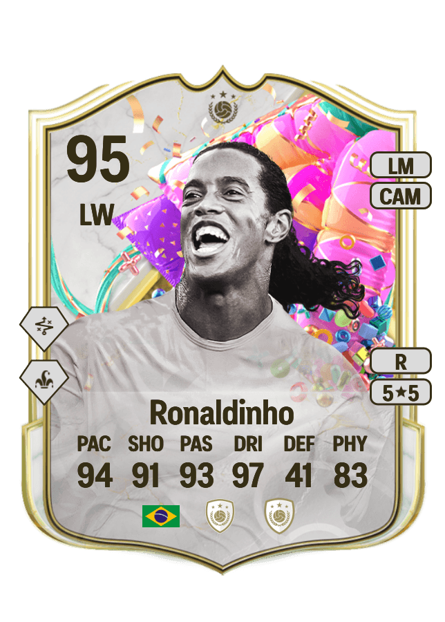 Ronaldinho card