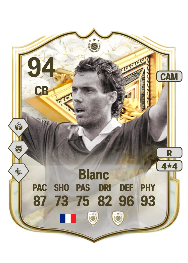 Laurent Blanc card