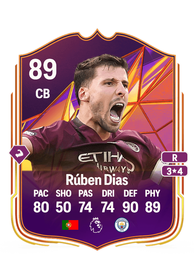Rúben Dias card