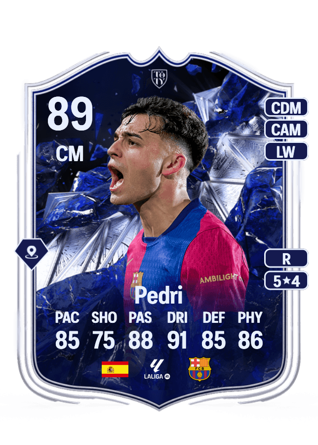 Pedri card