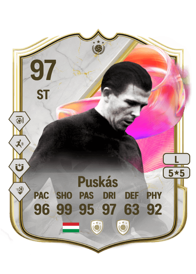 Ferenc Puskás card