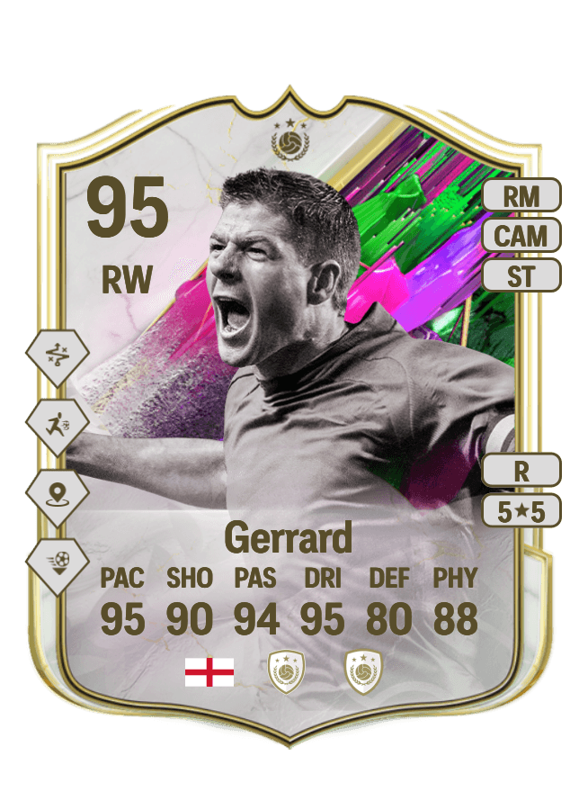 Steven Gerrard card