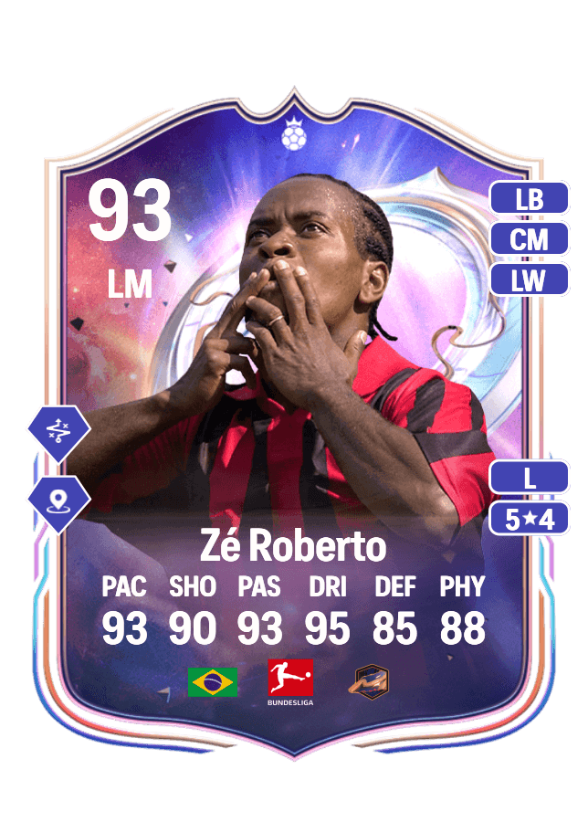 Zé Roberto card
