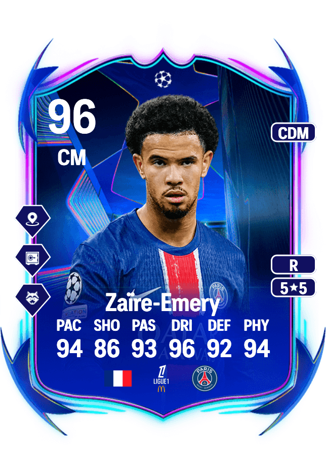 Warren Zaïre-Emery card