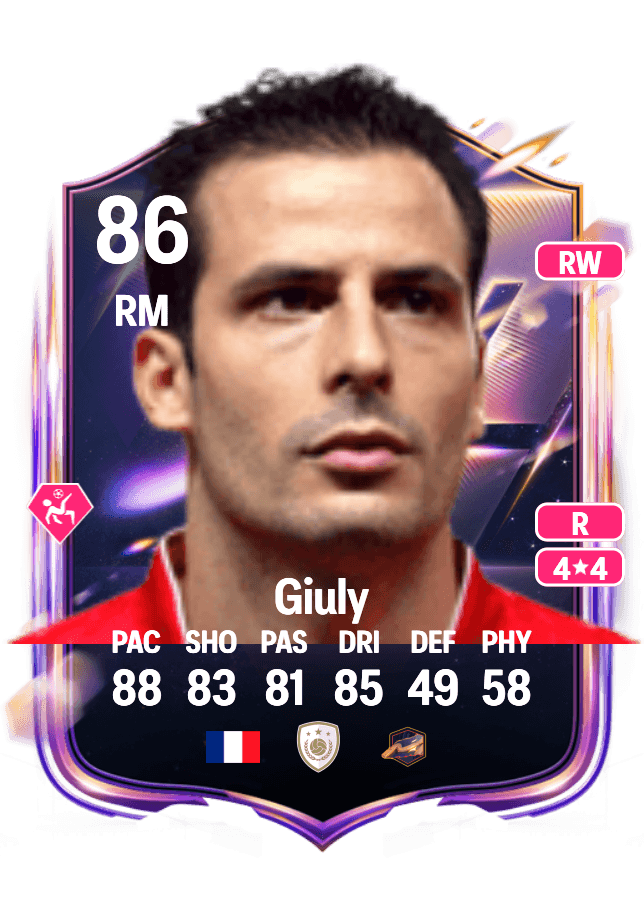 Ludovic Giuly card