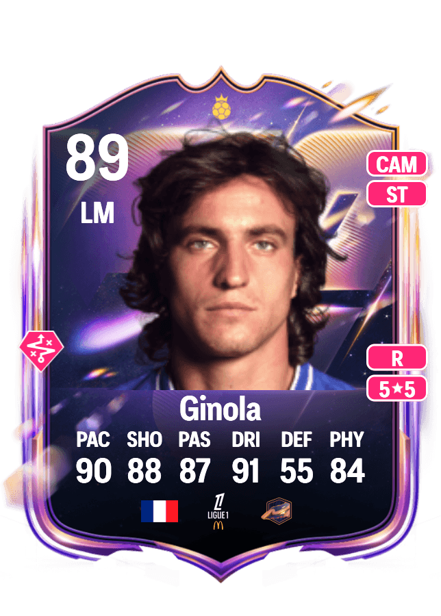 David Ginola card