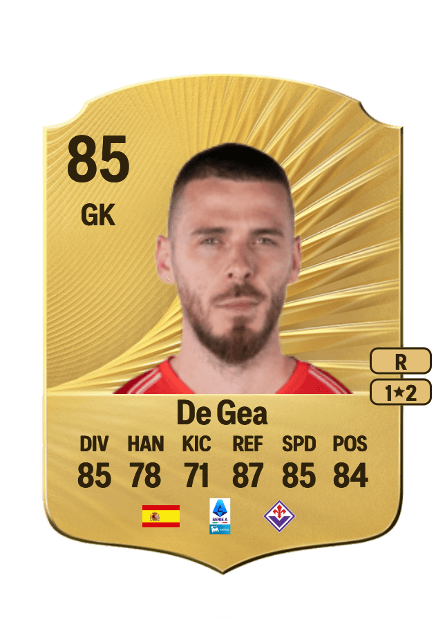 De Gea card