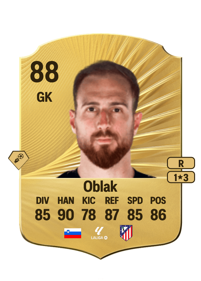 Jan Oblak card
