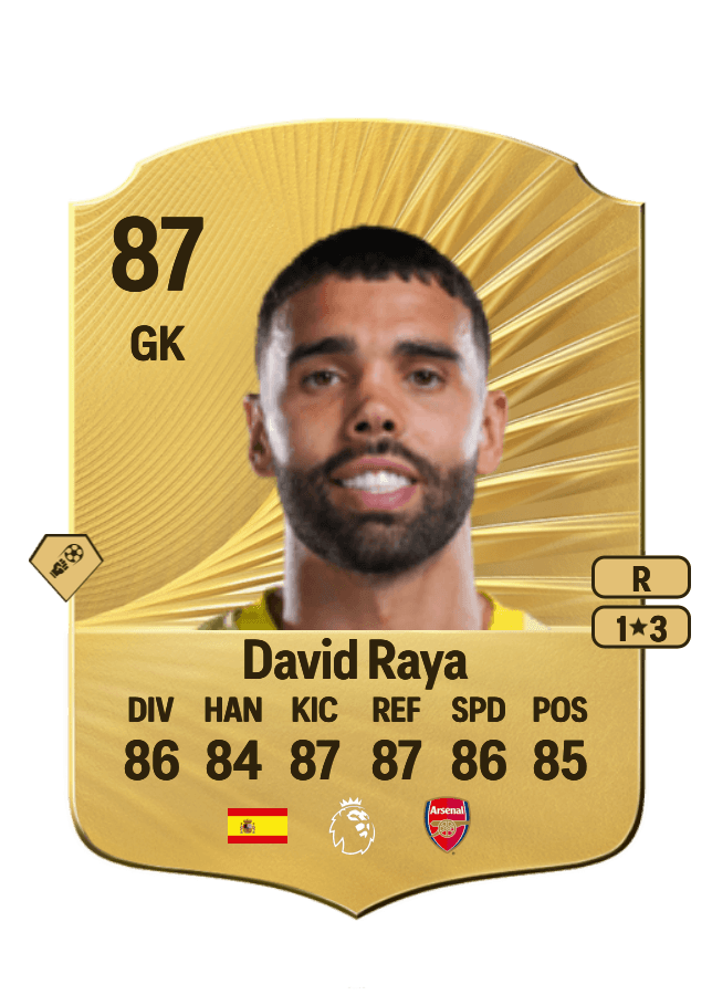 David Raya card