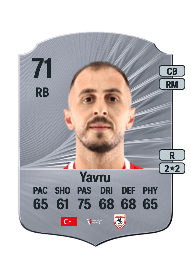 Zeki Yavru card