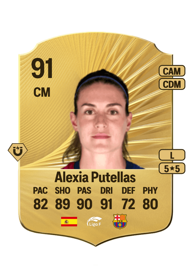 Alexia Putellas card
