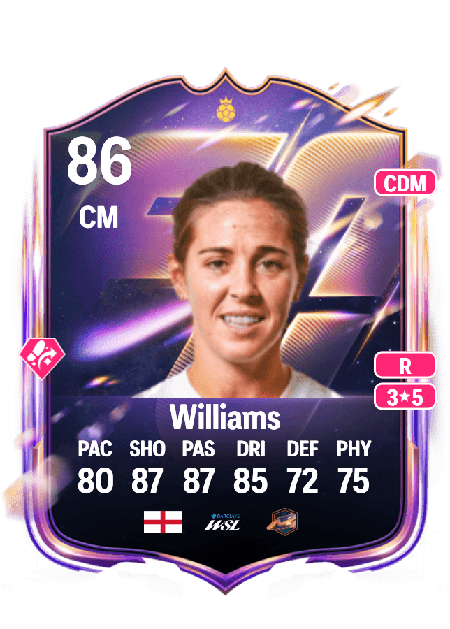 Fara Williams card