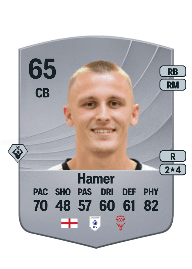 Tom Hamer card
