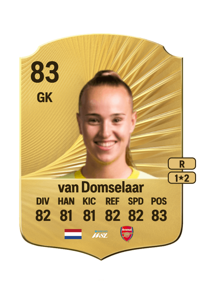Daphne van Domselaar card