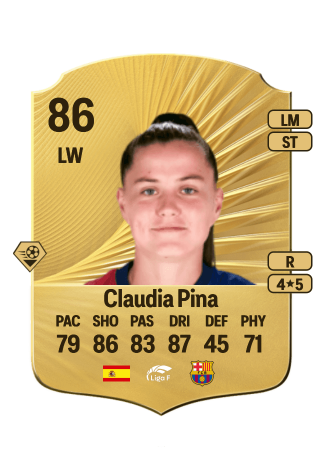 Claudia Pina card