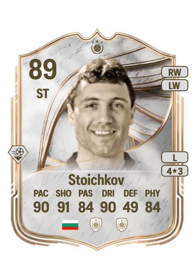 Hristo Stoichkov card