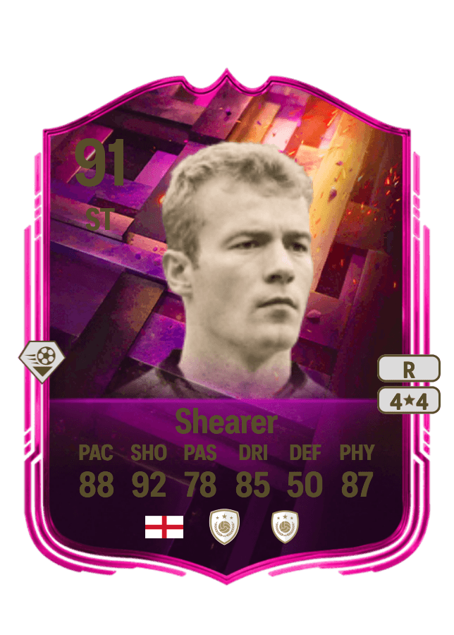 Alan Shearer card