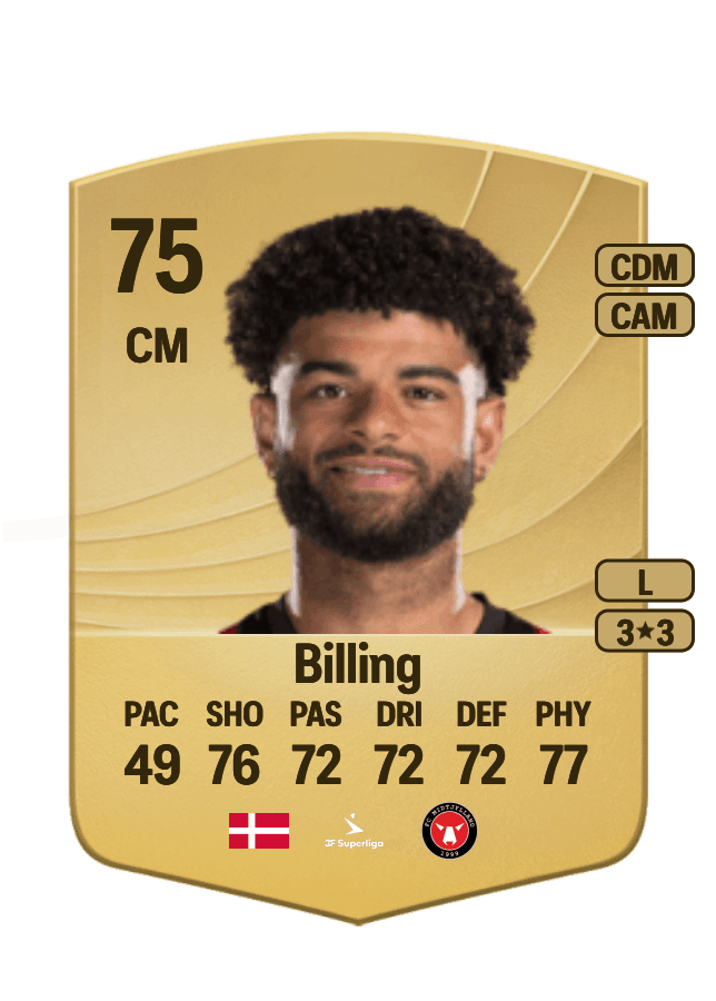 Philip Billing card