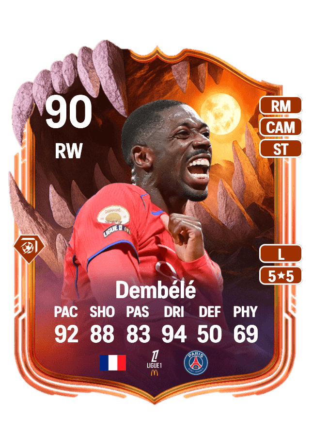 Ousmane Dembélé card