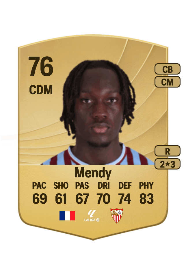 Batista Mendy card