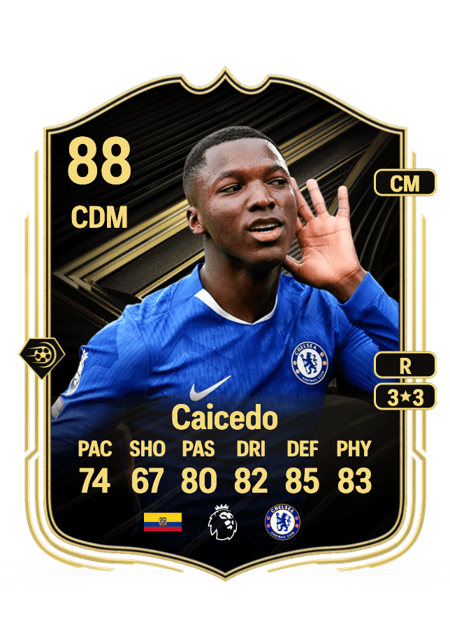 Moisés Caicedo card