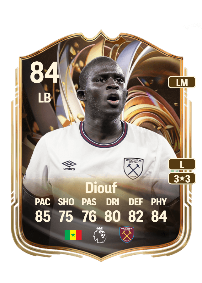 El Hadji Malick Diouf card