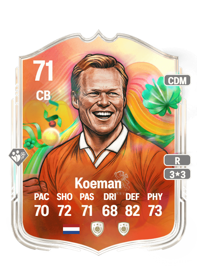 Ronald Koeman card