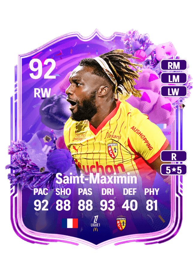 Allan Saint-Maximin card