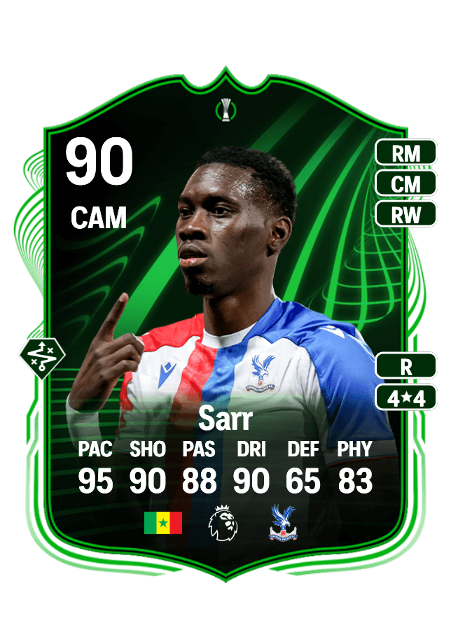 Ismaïla Sarr card