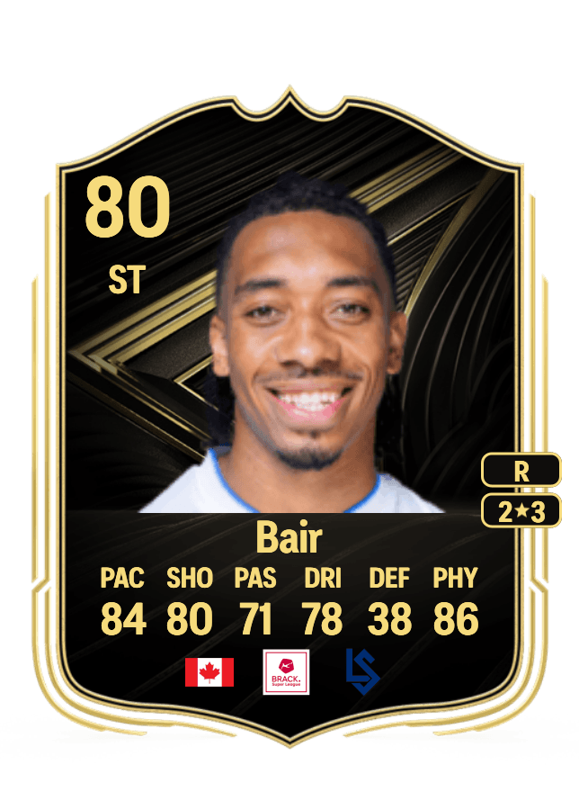 Theo Bair card